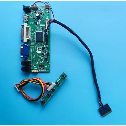 Kit For LP133WH1(TL)(A1) Controller board LED LCD 1366X768 13.3" Panel monitor 40pin LVDS HDMI DVI VGA Screen M.NT68676