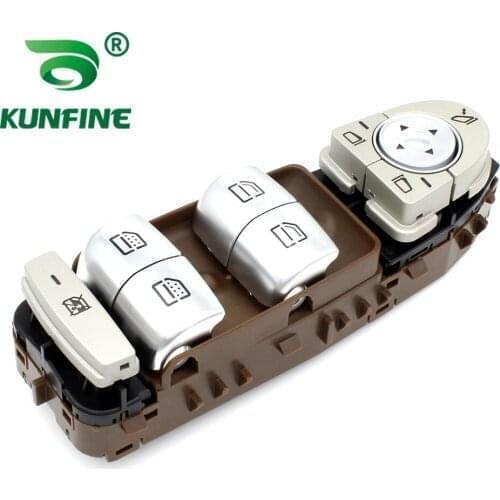 Car Window Controller Switch Button Car Window Lifter Control Switch for E（WHITE LIGHT） S（WHITE LIGHT） OEM No. 2139054803（E