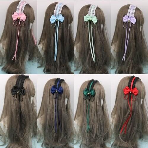 Lolita Hair Bands KC Dark KILL Lolita Headdress Lolita Sweet Hair Band Anime Adorable Mother Maid Hair Accessories