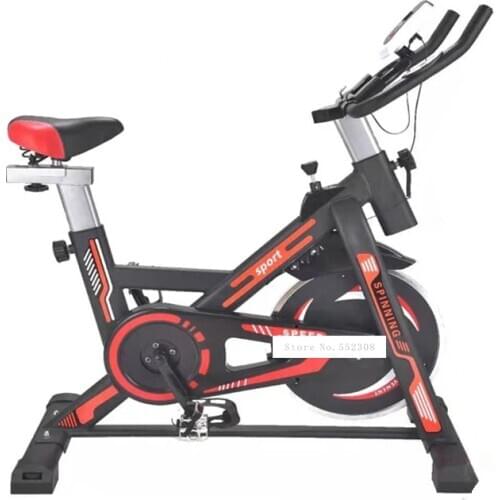 QK118 Spin Bike Belt Drive Spinning Exercise Bike Indoor-Cycling Shock Absorption Mute Exercise Bicycle Indoor Fitness Equipment