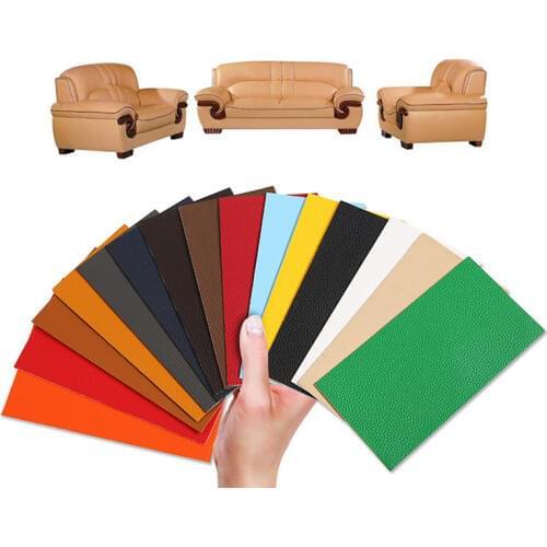 Self Adhesive Stick on Sofa clothing Repairing Leather PU Fabric big Fix Hole For Car Seat Leather Sticker Patches