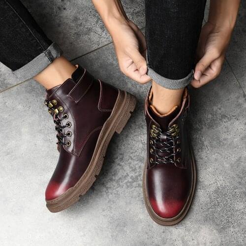 SUOVEKGO Men's Boots