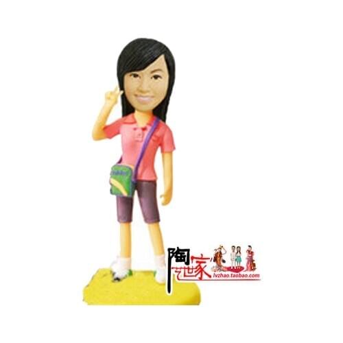 2019 Rushed Unisex wedding Toys Brinquedos Personalized Custom Polymer Clay Figurine From Pictures Christmas Gift Pre-sale