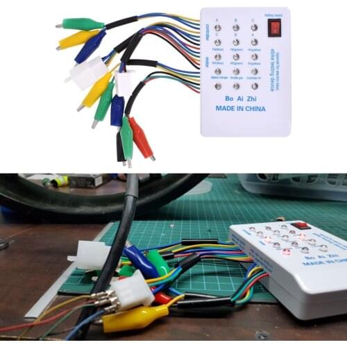 Brushless Motor Tester Electro Car E-Bike Scooter Brushless Motor Controller Tester 24V/36V/48V/60V/72V