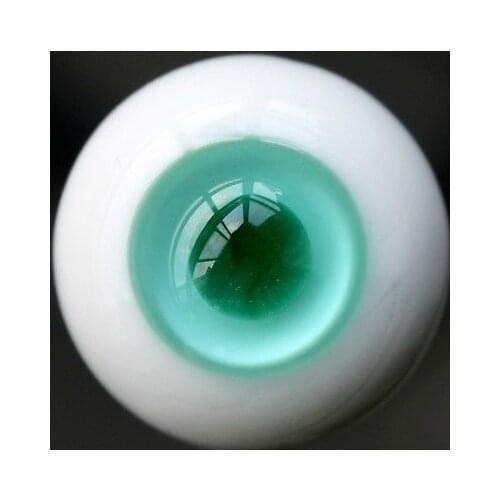 [wamami] Et66# 12mm Seagreen & Dark Green For BJD Doll Dollfie Glass Eyes Outfit