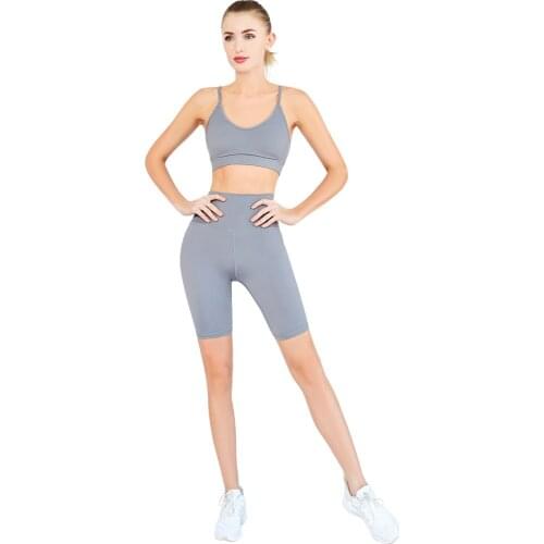 Women Sportwear Bra and Shorts Quick Dry Yoga Dancing Tennis Golf Train Fitness Gym Clothing Sport Suits