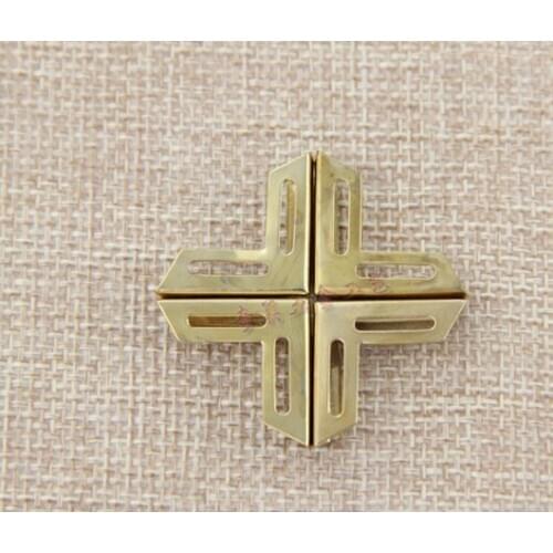 01 Corner Brackets Antique flower bird edge protection wooden box four corner protection printing edge hardware edge accessorie