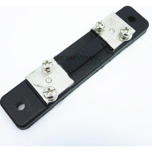 3PCS Current shunt resistance for path metric AMP DC 50A 75mV