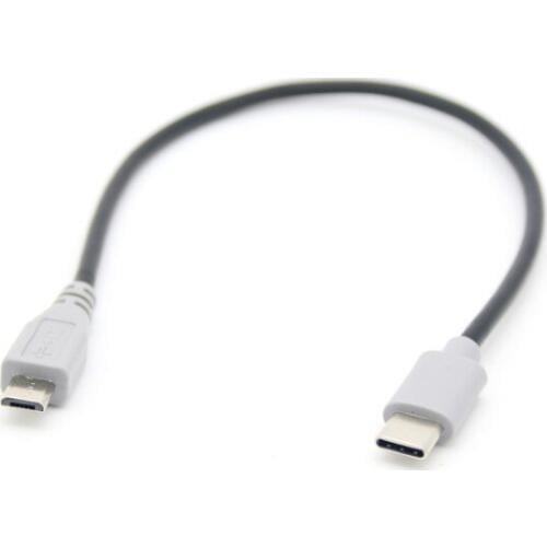 50pcs.USB 3.1 Type C Standard to Micro Male Plug Cable. TYPE-C to Micro usb android Converter OTG Adapter