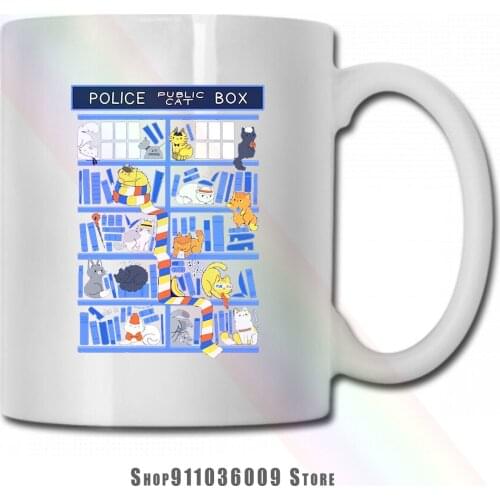 Library Box Who mug cup tazas