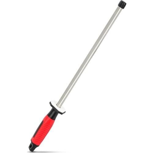 DMD Diamond Ceramic Rod Sharpener- 12” Diamond Ceramic kitchen home & chief sharpening rod stick Ceramic sharpener