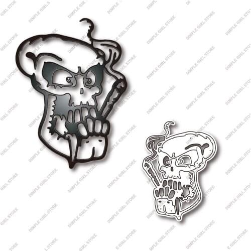 Halloween 2021 metal cutting die cutting die skeleton decoration scrapbook paper craft knife die blade die
