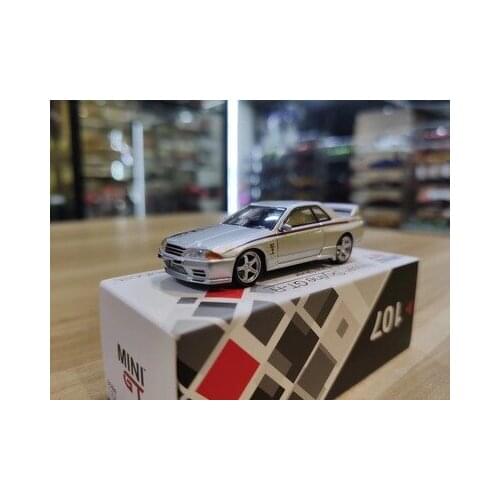 MINI GT 1/64 Nissan Skyline R32 GT-R BBS LM Collection of die-casting simulation alloy model car toys