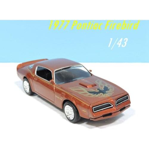 Diecast 1/43 Pontiac Firebird Trans Am Sports Car 1977 Alloy Car Model Decoration Classic Collection Gift Hot Kids Toys Boys