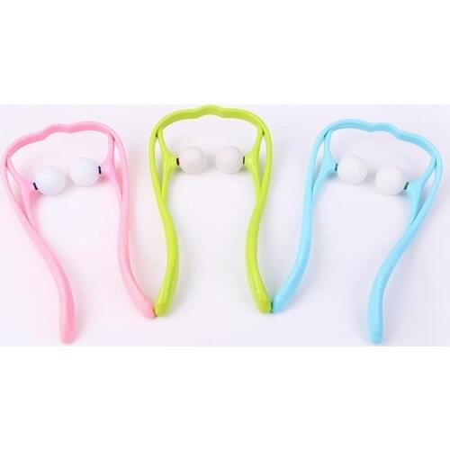 3 Colors Neck Massager Plastic Pressure Point Therapy Neck Massageador Massagem for Neck Shoulder Trigger Point Health Care