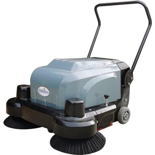 Battery Operated Hand Push Floor Sweeper