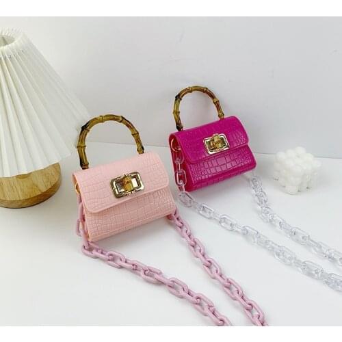 Fashion Small PVC Messenger Bag Womens New Handbag Luxury Designer Chain Shoulder Bag Messenger Bag Mobile Phone Lipstick Bag