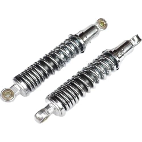 Motorcycle 280mm Chrome Shocks for honda Monkey bike Z50 Z50J Z 50 50CC pit bike