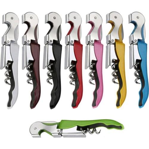 New Creative Bottle Opener Stainless Steel Wine Corkscrew Beer Bottle Can Remover Cutter For Kitchen Tools Bar Accessoires