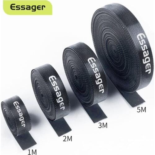 Essager Cable Organizer Wire Winder Clip Earphone Mouse Holder Cord Protector Cable Management For iPhone USB Cable Protection