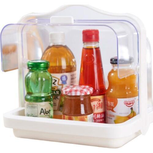 Plastic Food Cosmetic Storage Box Bread Food Sorting Box Transparent Medicine Storage Case Home Organizer Kitchen Seasoning Box