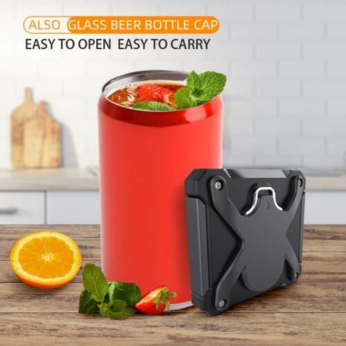 Practical Lightweight ABS Wear-resistant Topless Drink Bottle Can Opener for Kitchen