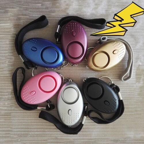 Self Defense Alarm Security Protect Alert 130dB Scream Loud Emergency Alarm Keychain Personal Safety For Women Child Elder Girl