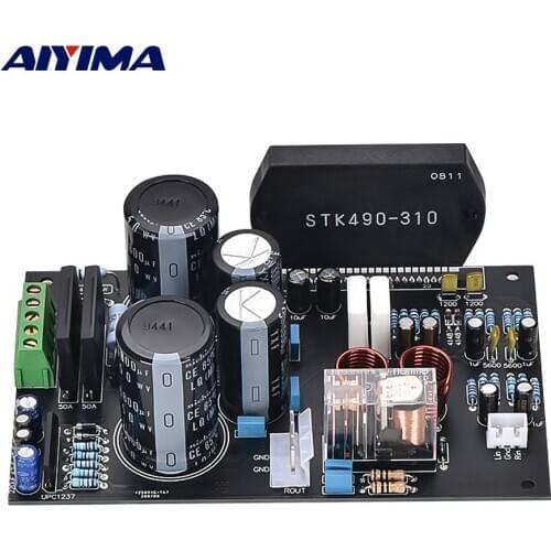 AIYIMA STK490-310 Power Amplifier Audio Board 60WX2 Class H HiFi Stereo Amplifiers Sound Speaker Home Theater