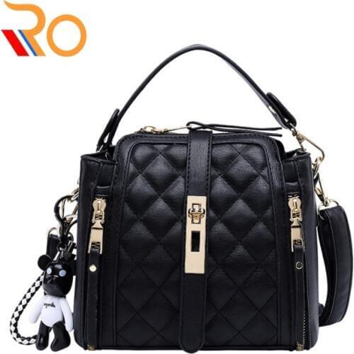 2019 New Arrival Fashion Luxury Women Handbag PU Leather Shoulder Bags Large Capacity Crossbody Ladies Quilted Shoulder Bags