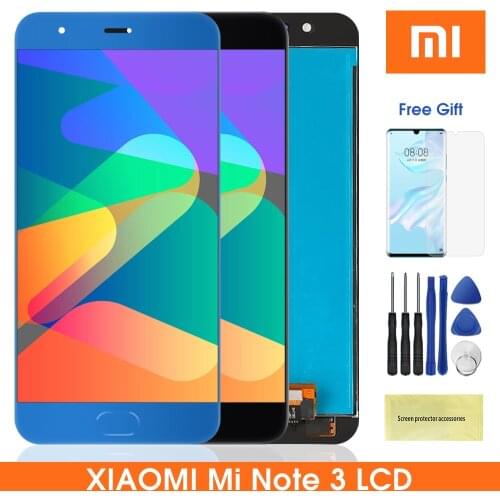 5.5" Note 3 Lcd For Xiaomi Note 3 LCD Display Touch Screen Digitizer Assesmbly For Xiaomi Mi Note3 Lcds