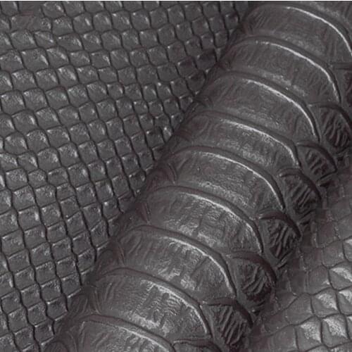 10 yards*137cm roll 1.3mm thicker Embossed artificial leather Mobile phone case shoe snake grain PU leather fabric wholesale