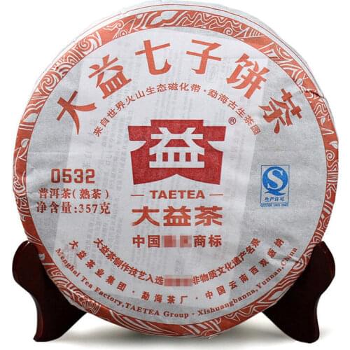 2012 Year Dayi 0532 Meng Hai Ripe Shu Pu-erh Cha