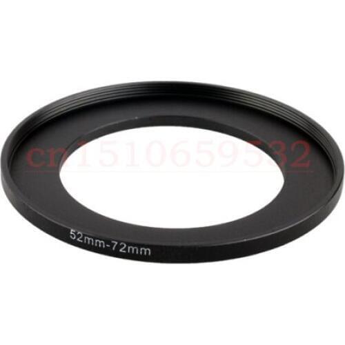 Free tracking number 2pcs 52mm-72mm 52-72mm 52-72 mm Step Up Ring Lens Filter Stepping Adapter For filter or adapter or lens