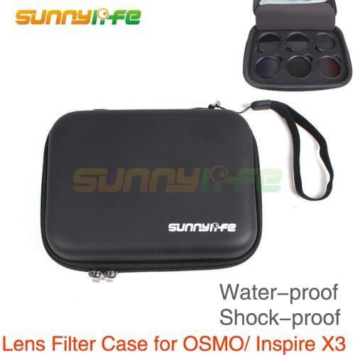 Sunnylife X3 Camera Lens Filter Case Cover Protective Bag for DJI OSMO and DJI Inspire