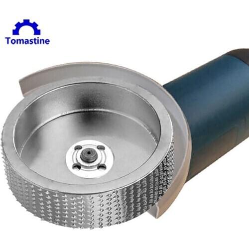 Wood Angle Grinding Wheel Metal Sanding Carving Rotary Tool Abrasive Disc Angle Grinder Tungsten Carbide Coating Bore Shaping