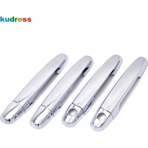 For Toyota Corolla 2003 2004 2005 2006 ABS Chrome Side Door Handle Cover Trims Car Styling Auto Accessories 8pcs/set