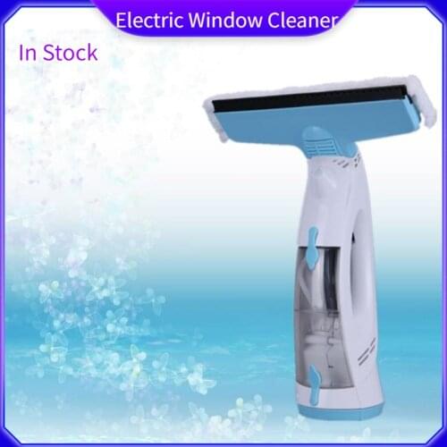 Electric Window Cleaner Cordless Hand Held Electric Window Window Vac. Strong Sucking with Vacuum Cleaner and Microfibre Cloth