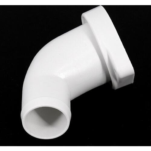Compact Sewage Elbow Pipe DIY Toilet Accessories Set for Trailer Camper