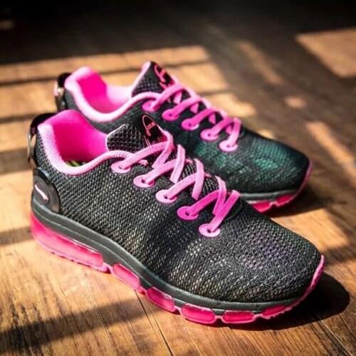 ONEMIX Air Cushion Running Shoes Women Mesh Light Outdoor Sneakers Jogging Walking Comfortable Fitness Training Sports Shoes