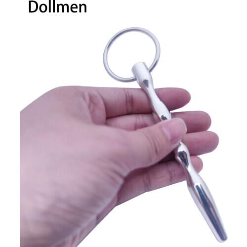 Dollmen Sex Shop Male Metal Urethral Stainless Steel Horse Eye Stimulation Urethral Inserts Dilator Penis Plug Sex Toys for Men
