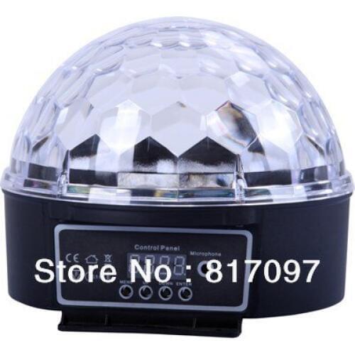 Vente Effets Lumieres 18W Boule Magique Projecteurs LED Effets 6 couleurs Sonner Automatique DMX Maitre-Esclave Eloigne