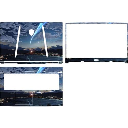 KH Laptop Sticker Skin Decals Cover Protector Guard for MSI GP75