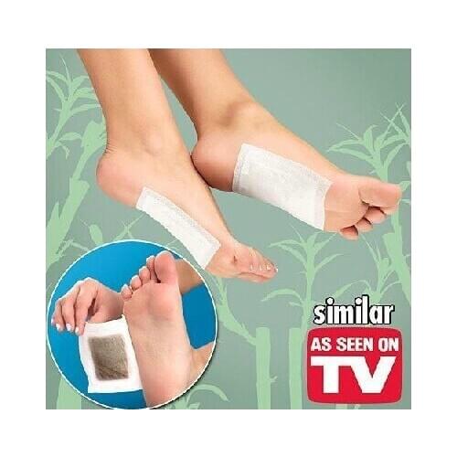 Cleanse body slimming series Cleansing Detox Foot Pads as deodorize anti-fatigue foot patch body beauty AS SEEN ON TV