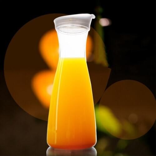 Plastic Juice Water Bottle Jug Drinkware Large Capacity Bottles Pot Acrylic Heat Resistant Household Tea Pot Wine Beer Dispenser