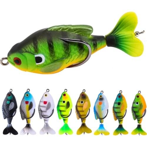 1PCS Fishing Lure75mm/8.5g Artificial Silica gel Bait Fishing Minnow Soft Bait Wobbler Crankbait Carp Black Fish fishing tackle