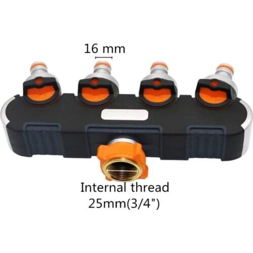 Garden Tap Connectors Metal Hose Pipe Splitter Plastic Drip Irrigation Water Connector Irrigation Wash Car Tools