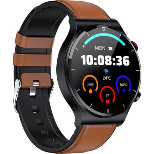 E88 Smart Watch ECG+PPG MAX4 BodyTemperature Blood Pressure Heart Rate Band Wireless Charger Sport Waterproof Men Smartwatch