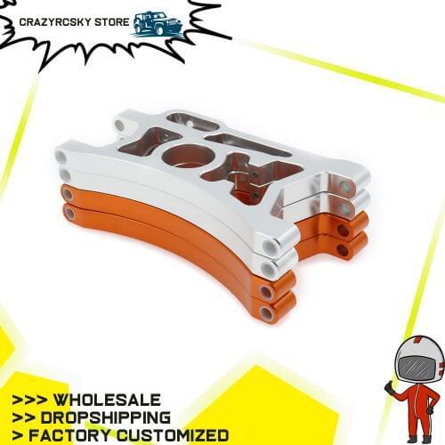 Rear Suspension Arm A-Arm For 1/5 Hpi Baja Rc Hobby Model Car A85402 Upright Set 2Pcs RCAWD Alloy Aluminum