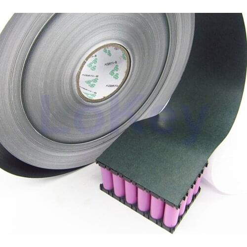 1m 120mm 18650 Battery Insulation Gasket Barley Paper Li-ion Pack Cell Insulating Glue Patch Positive Electrode Insulated Pads