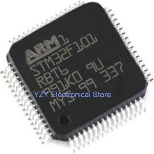 1PC/LOT New Original STM32F101RBT6 STM32F101 STM32F Series 128 kB Flash 16 kB RAM ARM Based 32-Bit Microcontroller Fast shipping